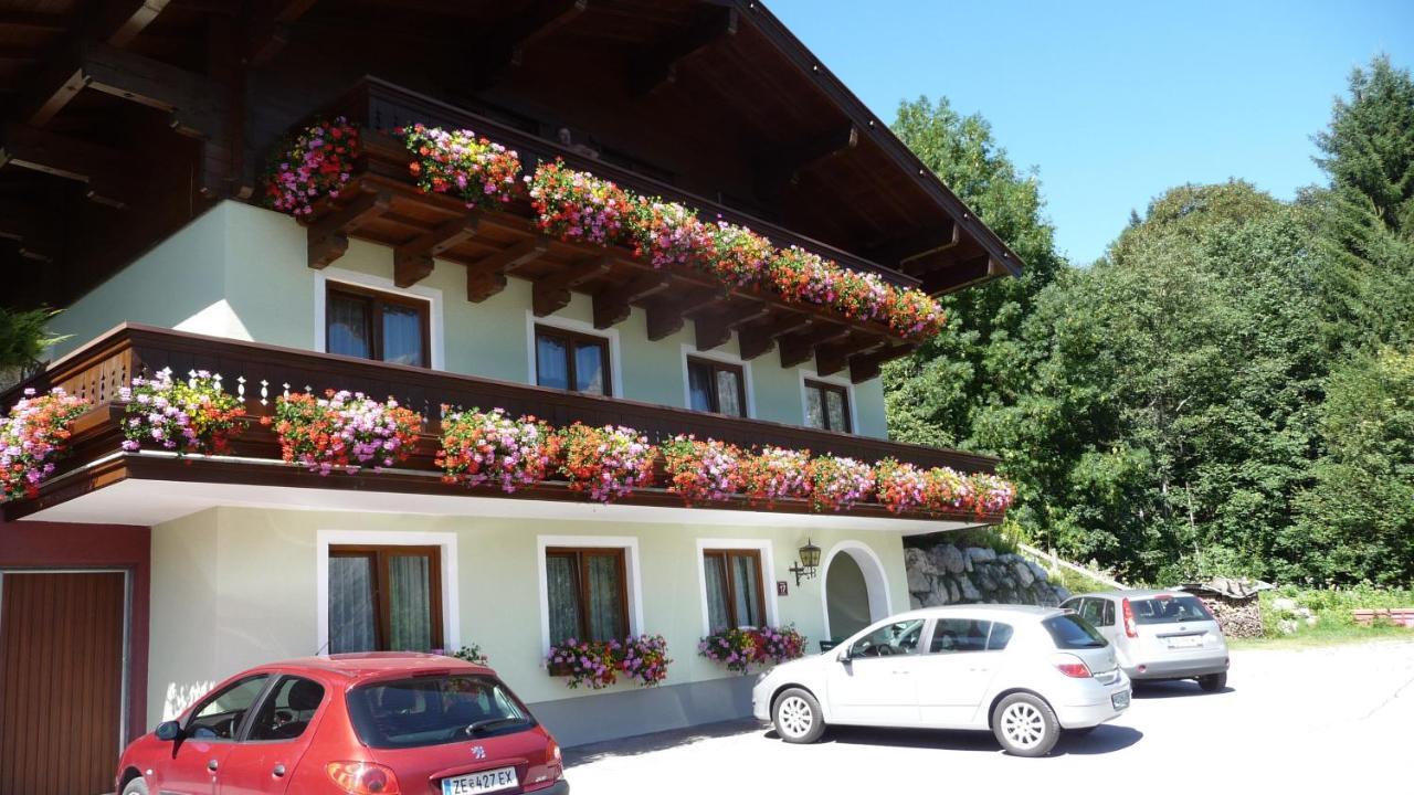 Apartamento Haus Rieder Georg Maria Alm am Steinernen Meer Exterior foto